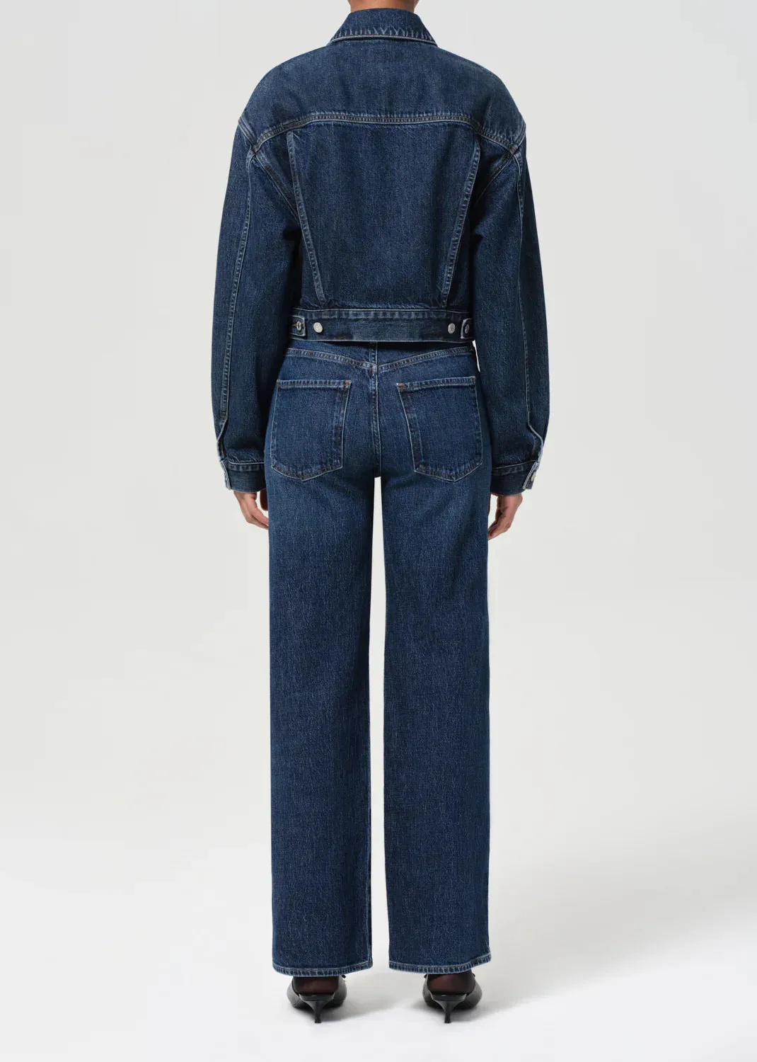 Agolde - Harper Straight Jean (Stretch) - Echo sold by Jessie Boutique product image thumbnail 2