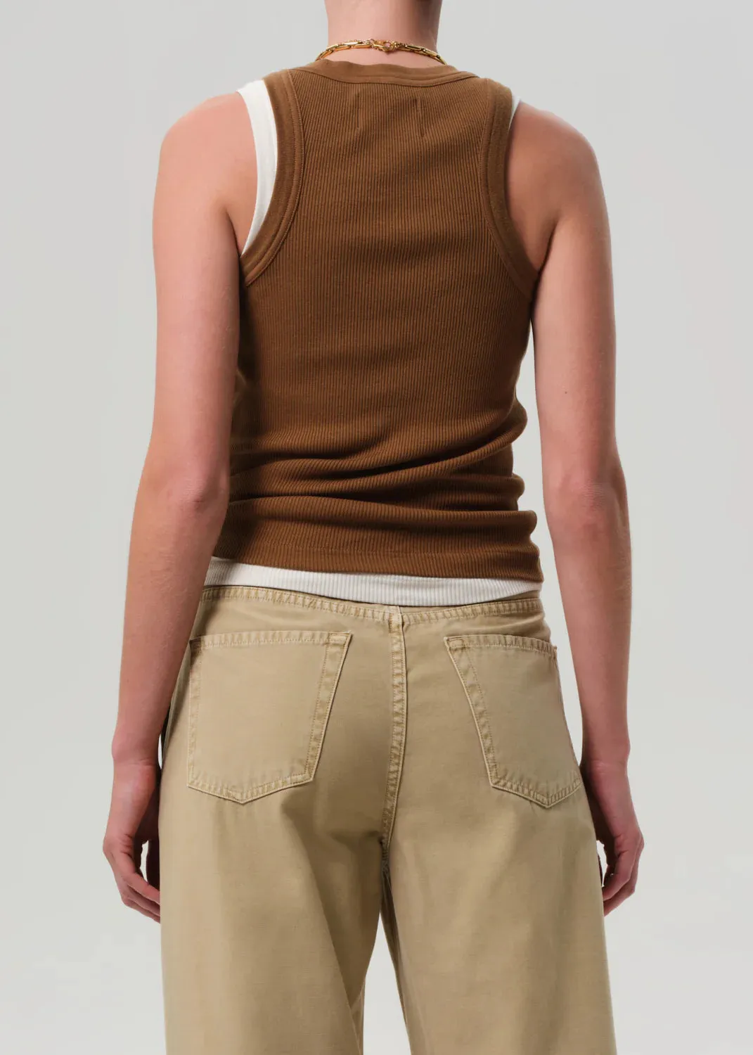 Citizens of Humanity - Isabel Rib Tank - Manuka sold by Jessie Boutique product image thumbnail 2
