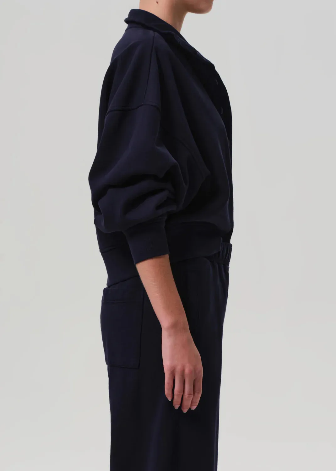 Citizens of Humanity - Mirelle Funnel Neck - Navy sold by Jessie Boutique product image thumbnail 3