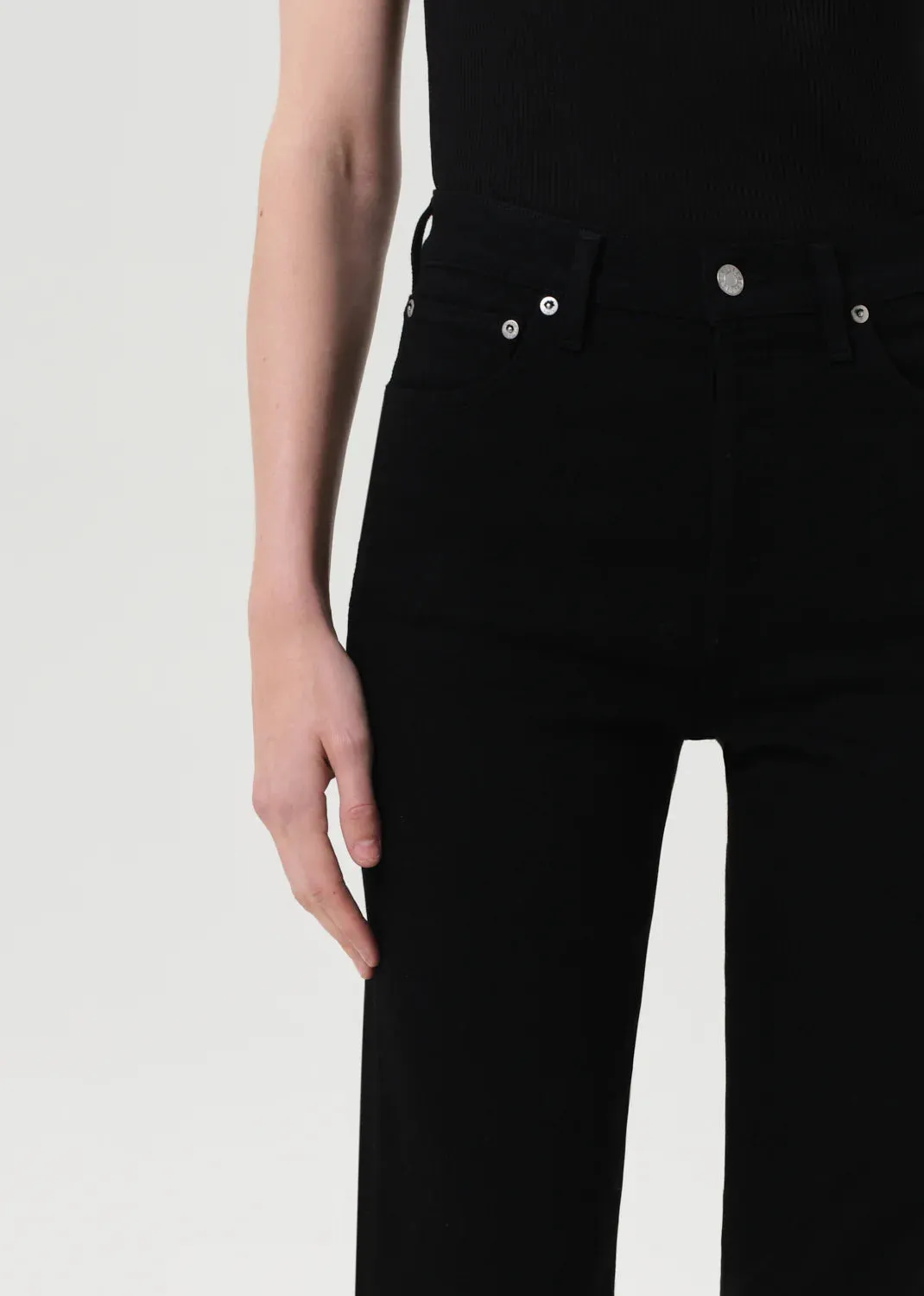 Agolde - 90's Pinch Waist High Rise Straight Long (Comfort Stretch) - Cover sold by Jessie Boutique product image thumbnail 4