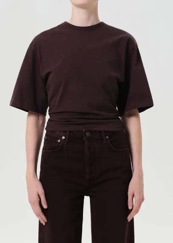 Agolde - Shari Tee - Root sold by Jessie Boutique