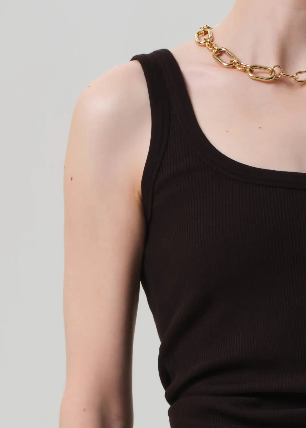 Citizens of Humanity - Faye Tank - Chocolate sold by Jessie Boutique product image thumbnail 4