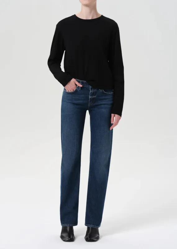 Agolde - Low Rise Slim Jean (Stretch) - Slick sold by Jessie Boutique