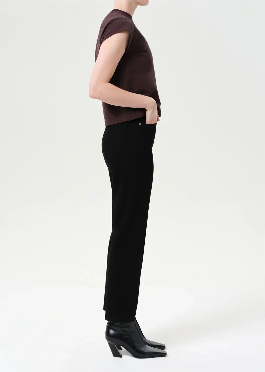 Agolde - 90's Pinch Waist Crop (Comfort Stretch) - Cover sold by Jessie Boutique product image thumbnail 3