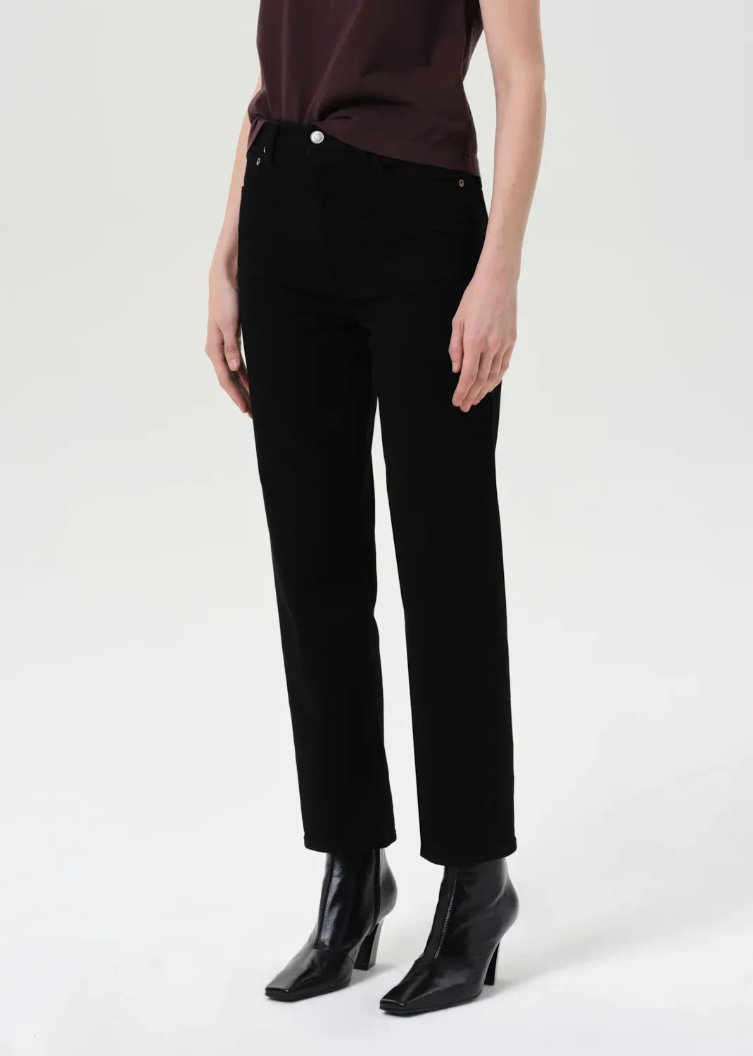 Agolde - 90's Pinch Waist Crop (Comfort Stretch) - Cover sold by Jessie Boutique product image thumbnail 4