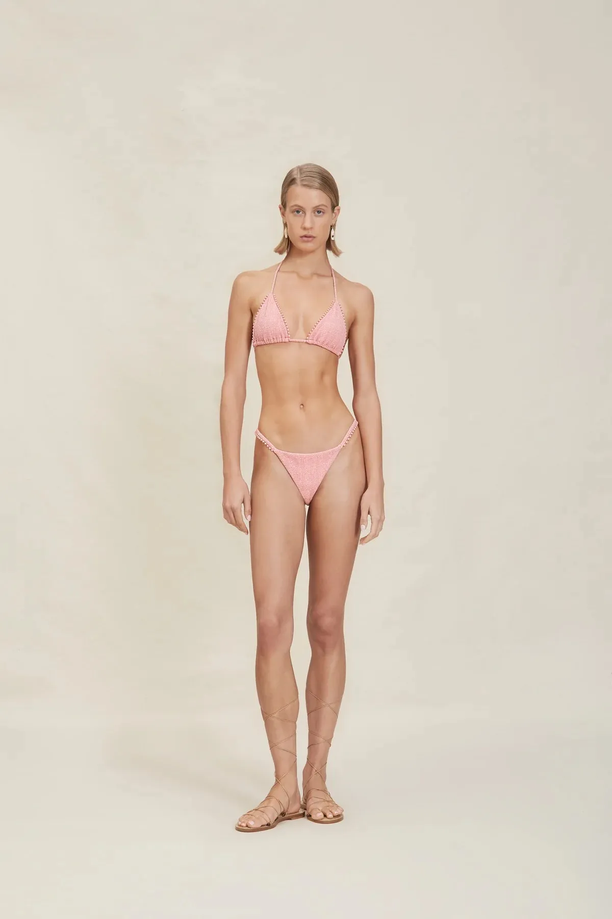 Devon Windsor - Drew Top - Pink Tweed sold by Jessie Boutique product image thumbnail 2