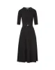 Veronica Beard - Elthea Belted Midi Dress - Black sold by Jessie Boutique