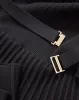 Veronica Beard - Elthea Belted Midi Dress - Black sold by Jessie Boutique