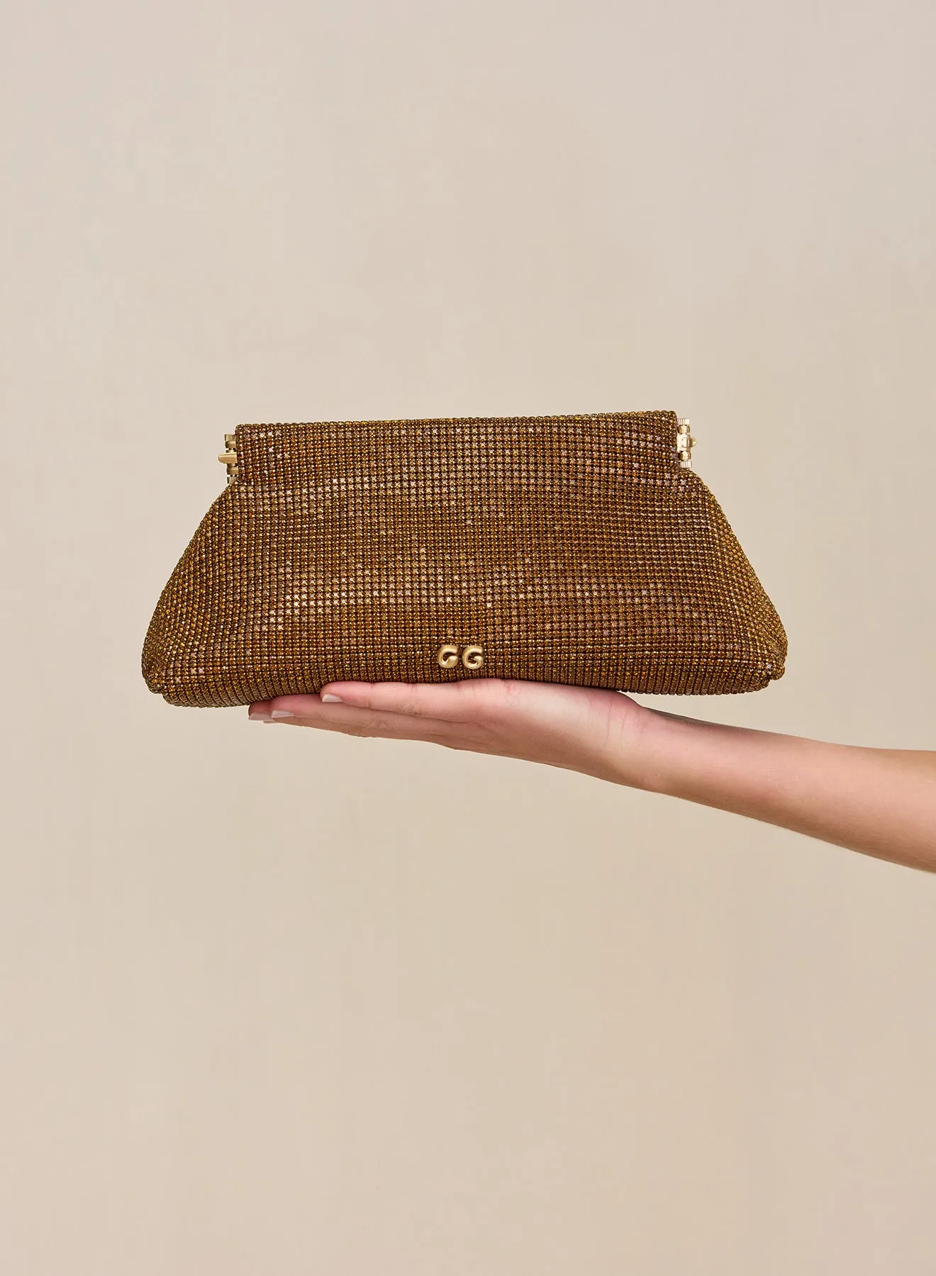 Cult Gaia - Lillia Mini Clutch - Smoked Topaz sold by Jessie Boutique