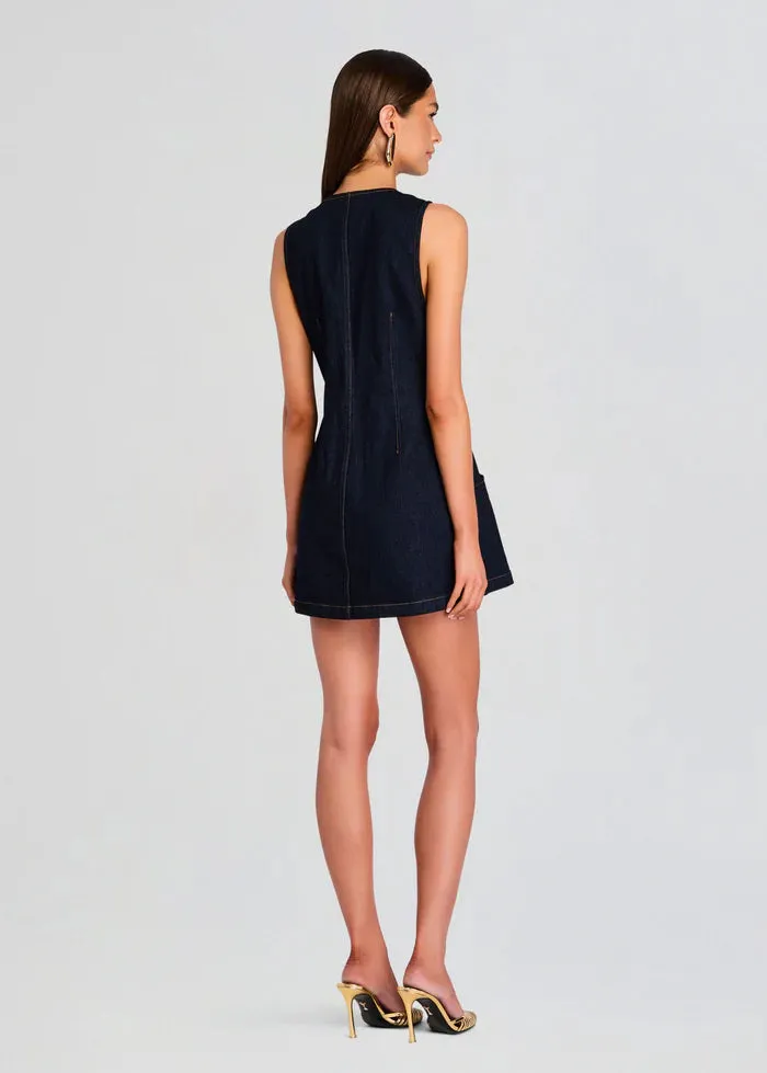 Retrofete - Hanna Denim Dress - Indigo Rinse sold by Jessie Boutique product image thumbnail 3