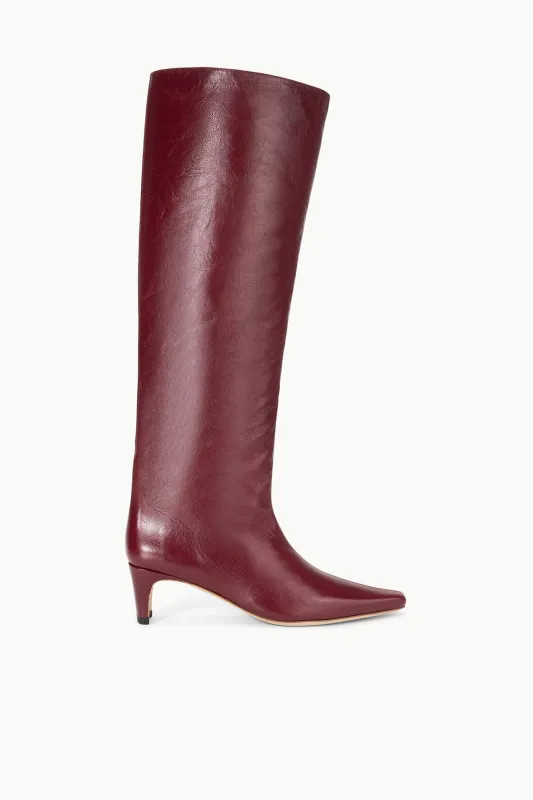 Staud - Wally Boot - Pinot Suede sold by Jessie Boutique