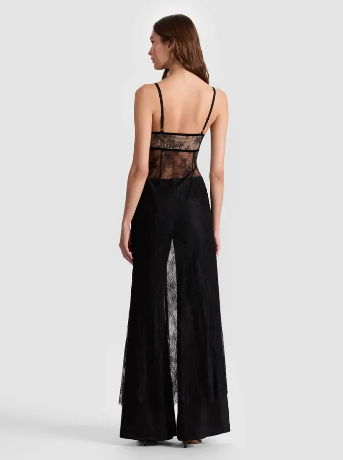 Alice + Olivia - Melodie Lace Maxi Top - Black sold by Jessie Boutique product image thumbnail 3