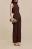 Cult Gaia - Doja Knit Top - Java sold by Jessie Boutique