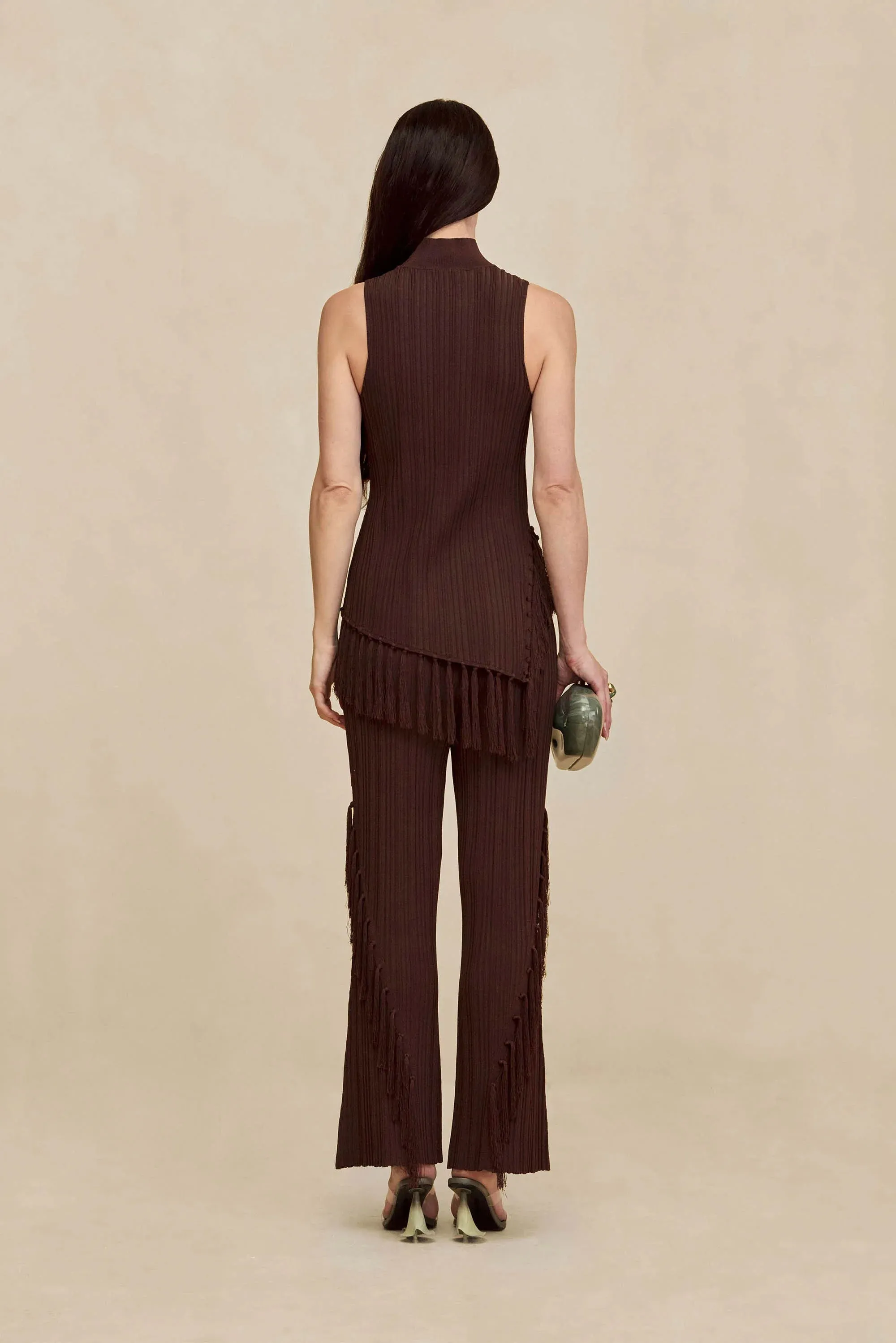 Cult Gaia - Doja Knit Top - Java sold by Jessie Boutique product image thumbnail 4