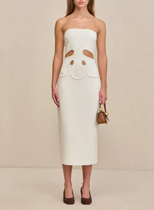 Cult Gaia - Brunelo Dress - Off White sold by Jessie Boutique