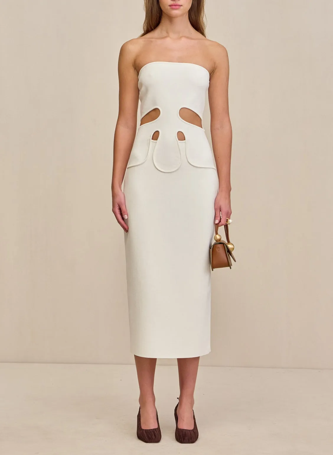 Cult Gaia - Brunelo Dress - Off White sold by Jessie Boutique