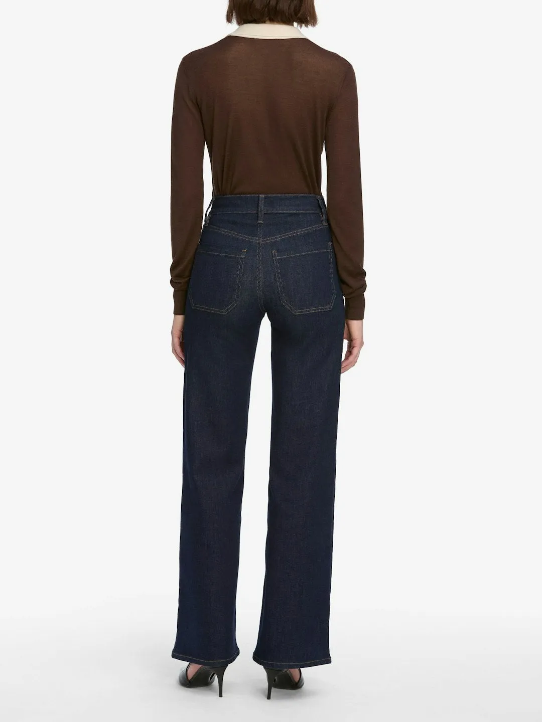 Frame - Le Slim Palazzo Modernist Pocket - Rinse sold by Jessie Boutique product image thumbnail 5