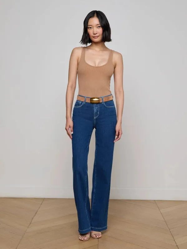 L'agence - Clayton Wide-Leg Pant - Lansing sold by Jessie Boutique