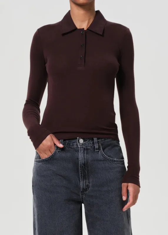 Agolde - Amos Polo - Root sold by Jessie Boutique