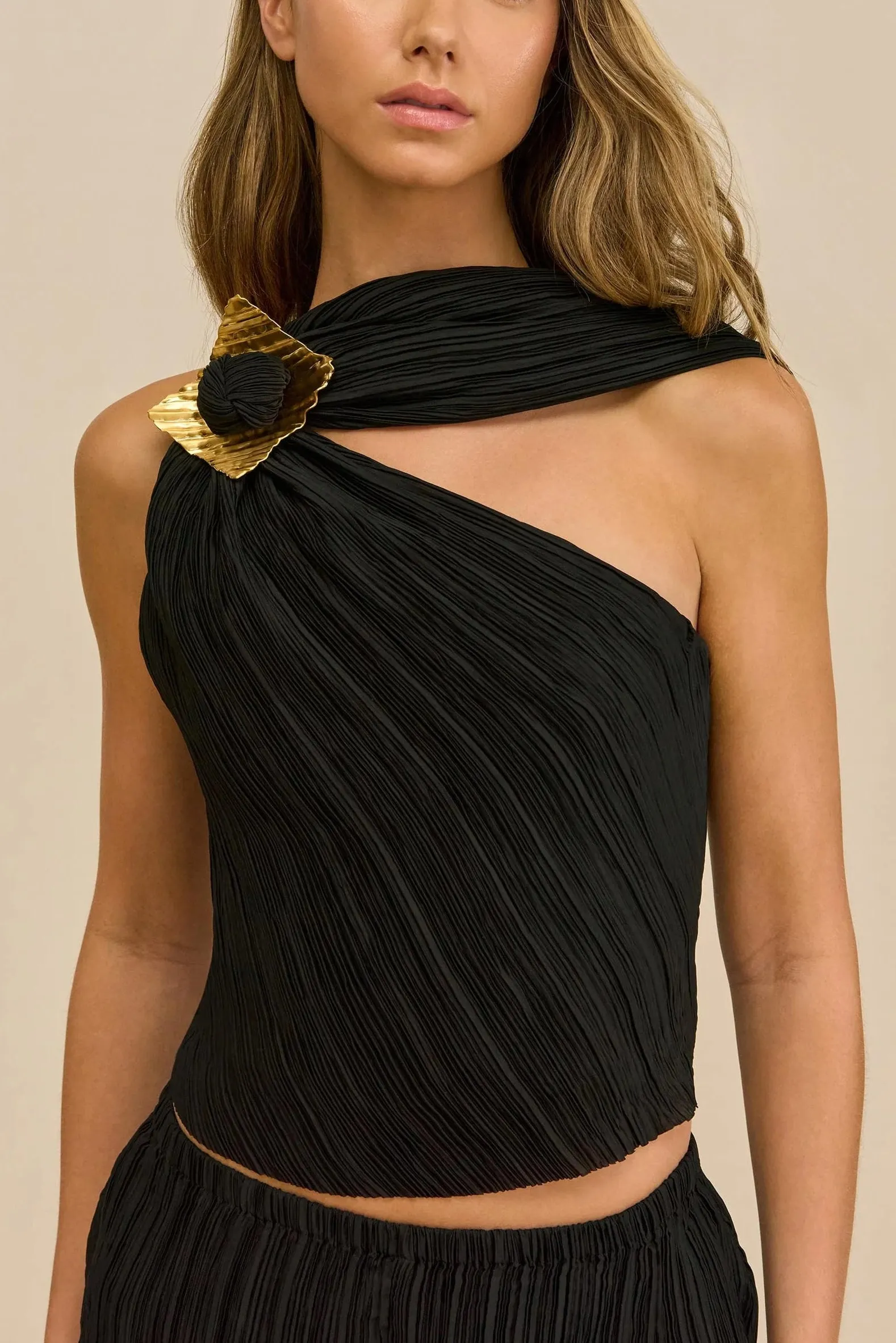 Cult Gaia - Moira Top - Black sold by Jessie Boutique