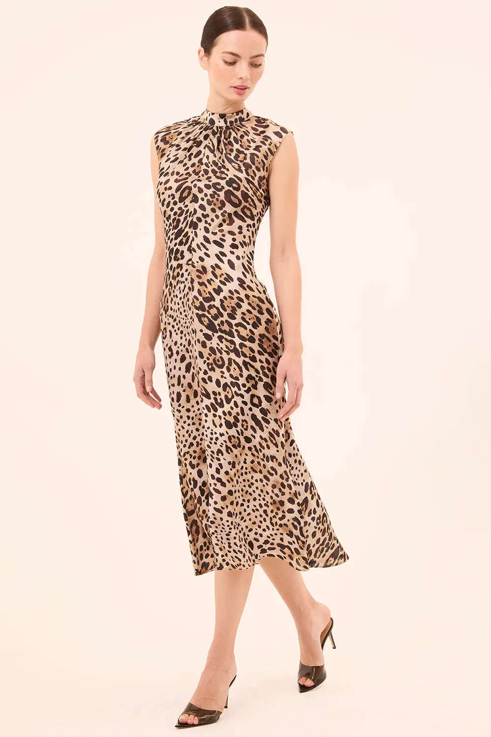 Misa - Giselle Dress - Leopard Print sold by Jessie Boutique product image thumbnail 2