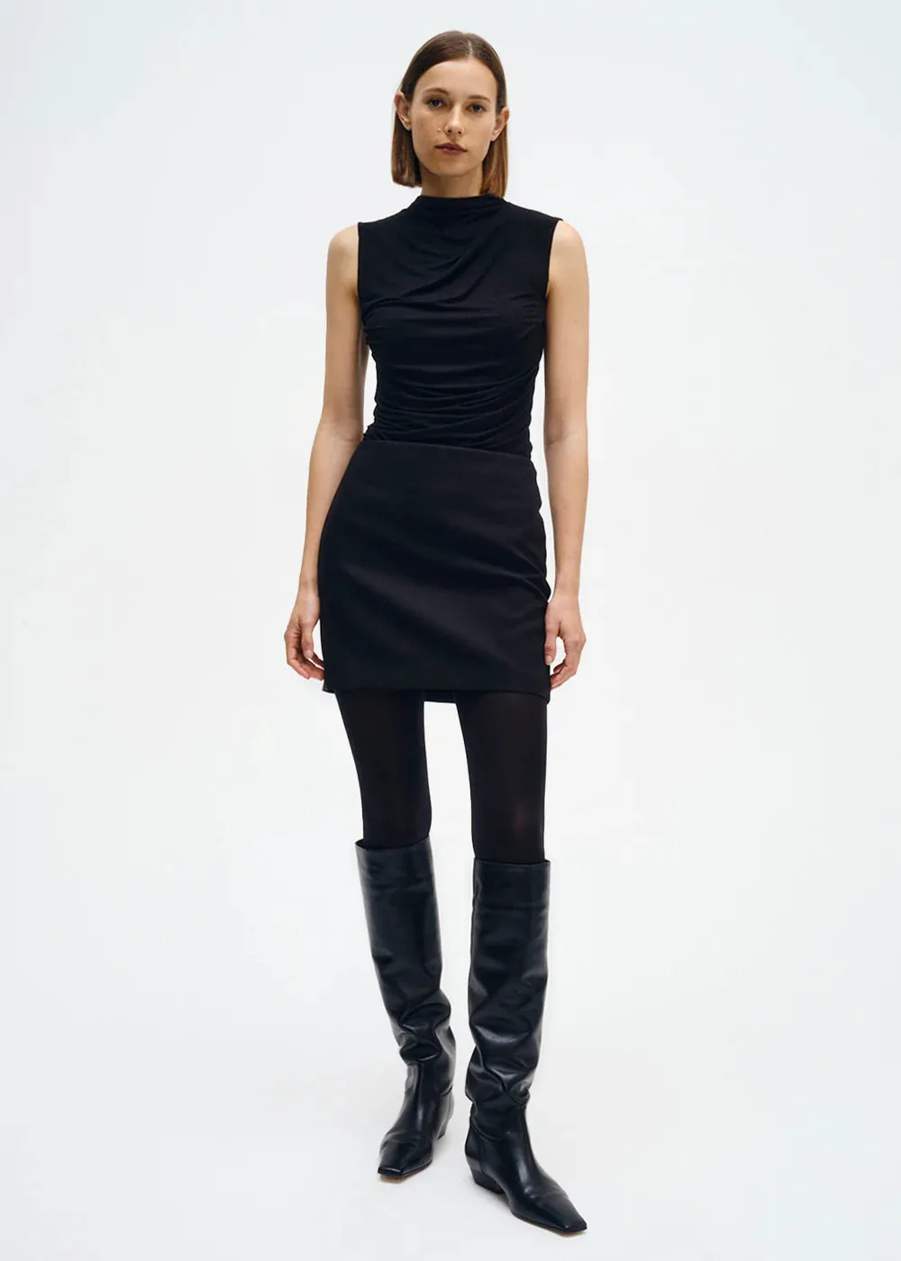 Enza Costa - Sleeveless Twist Top - Black sold by Jessie Boutique