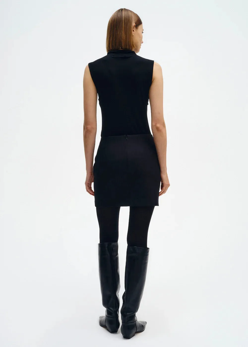 Enza Costa - Sleeveless Twist Top - Black sold by Jessie Boutique product image thumbnail 3