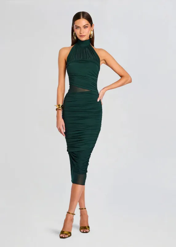 SER.O.YA - Esmee Midi Dress - Evergreen sold by Jessie Boutique