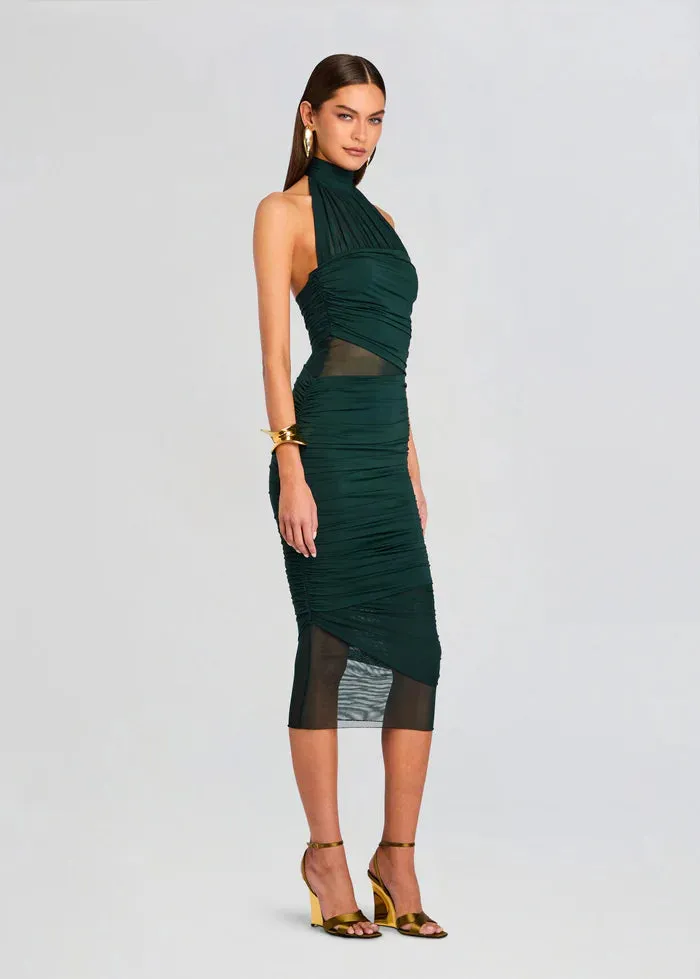 SER.O.YA - Esmee Midi Dress - Evergreen sold by Jessie Boutique product image thumbnail 3