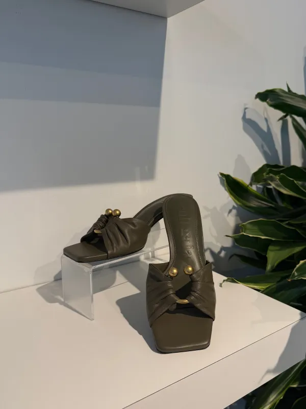 Cult Gaia - Adrian Sandal - Rosemary sold by Jessie Boutique