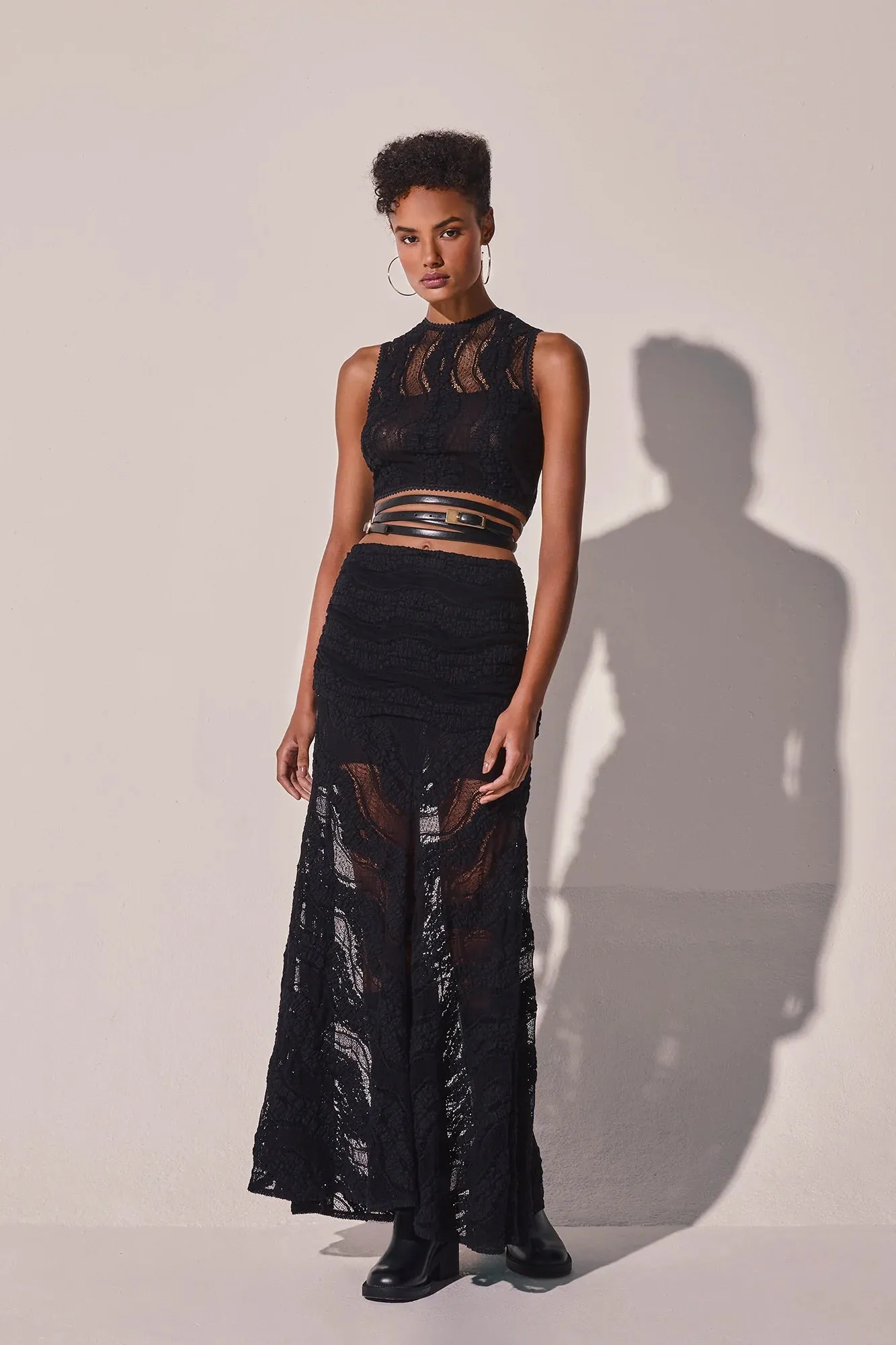 Charo Ruiz - Glare Long Skirt - Multiple Colors sold by Jessie Boutique