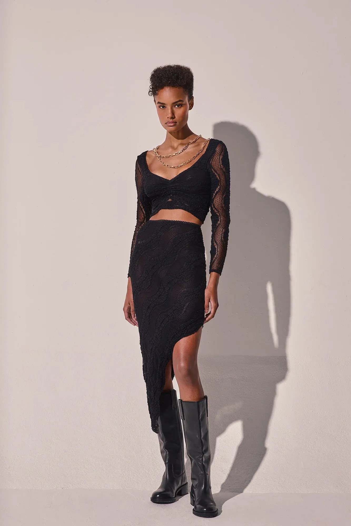 Charo Ruiz - Cascade Long Skirt - Multiple Colors sold by Jessie Boutique product image thumbnail 2