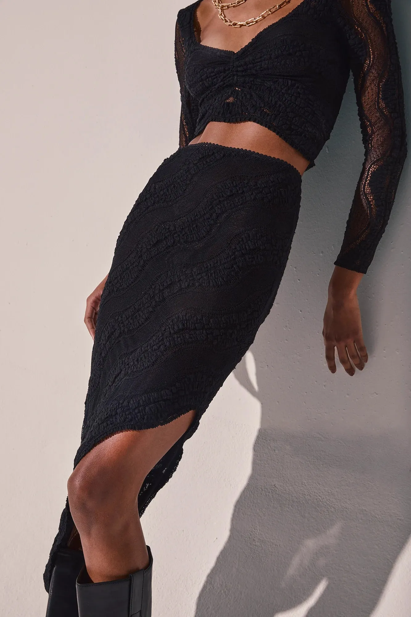 Charo Ruiz - Cascade Long Skirt - Multiple Colors sold by Jessie Boutique product image thumbnail 4