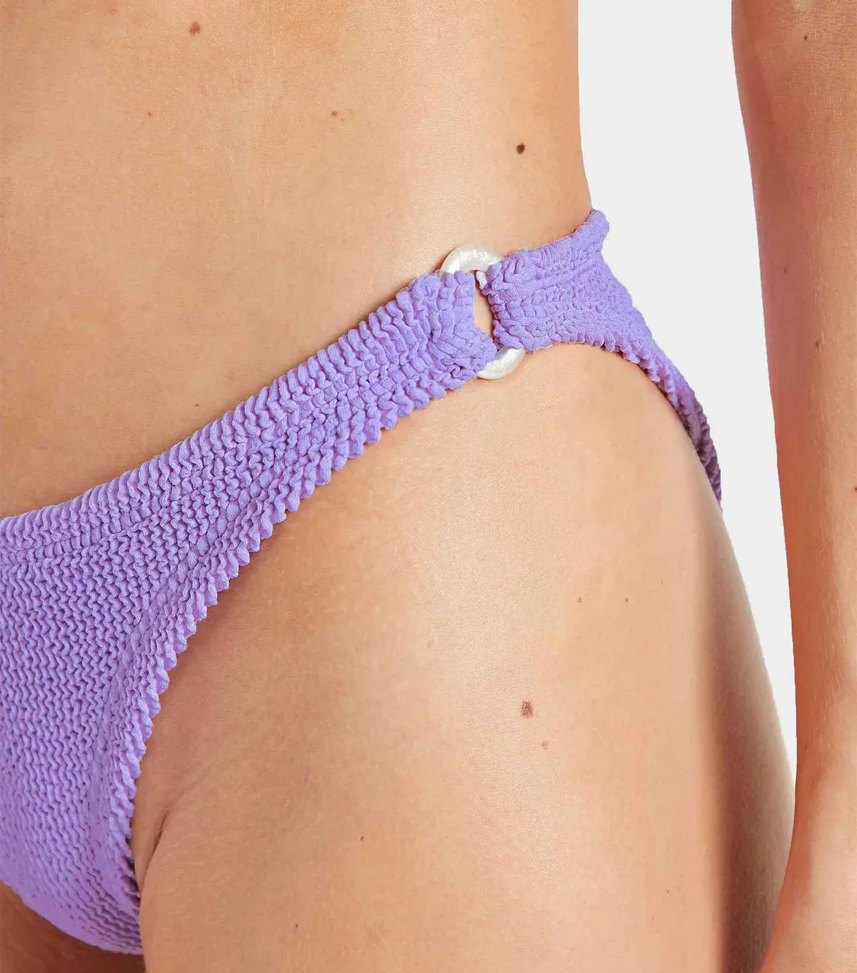 Hunza G - Misty Bikini With Pearly Hoop - Lilac sold by Jessie Boutique product image thumbnail 3