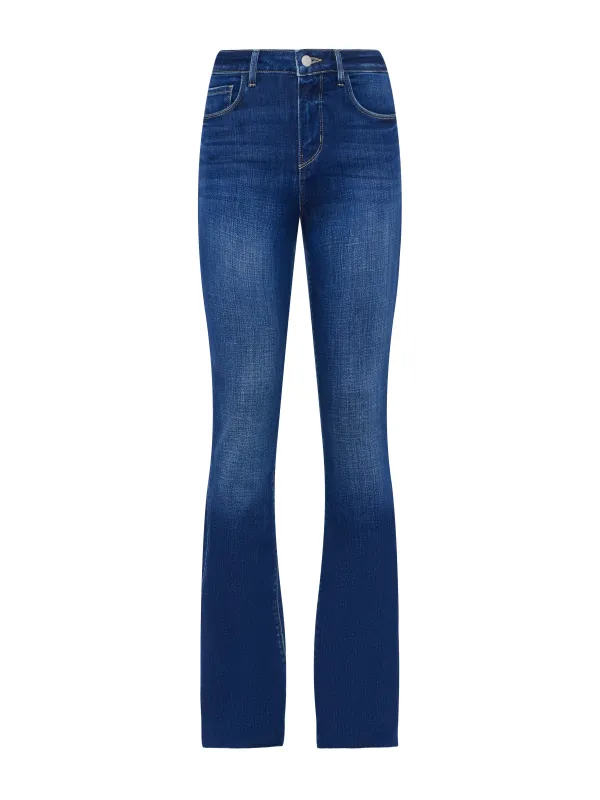 L'agence - Ruth H/R Straight-Leg Jean - Marvista sold by Jessie Boutique