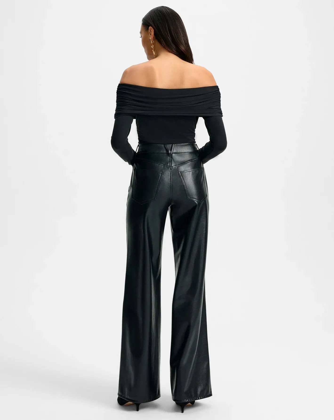 Veronica Beard - Chaiya Off-the-Shoulder Top - Black sold by Jessie Boutique product image thumbnail 3