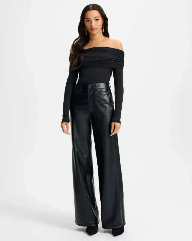 Veronica Beard - Kasey Wide-Leg Pant - Black sold by Jessie Boutique