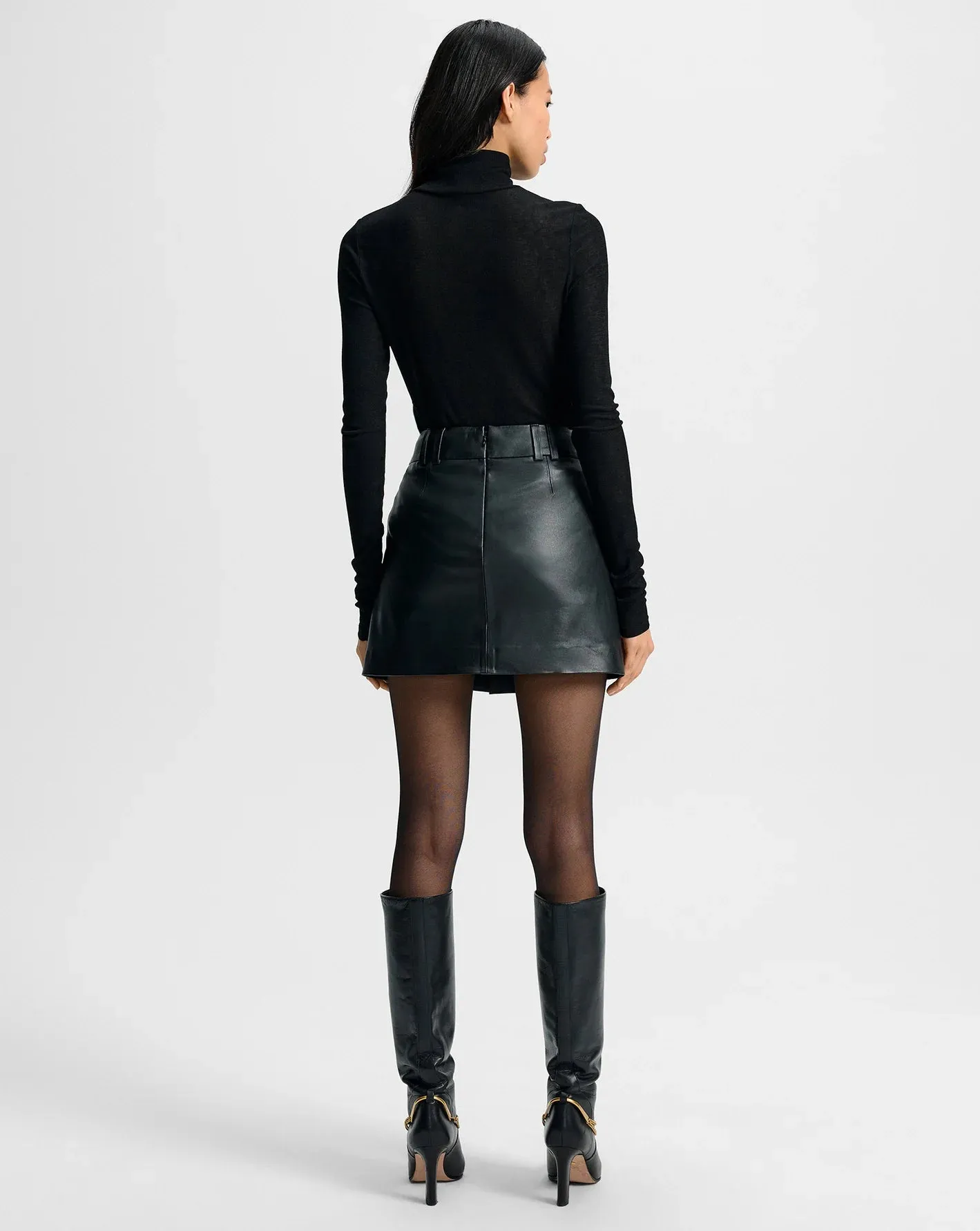 Veronica Beard - Pavaline Mini Skirt - Black sold by Jessie Boutique product image thumbnail 4