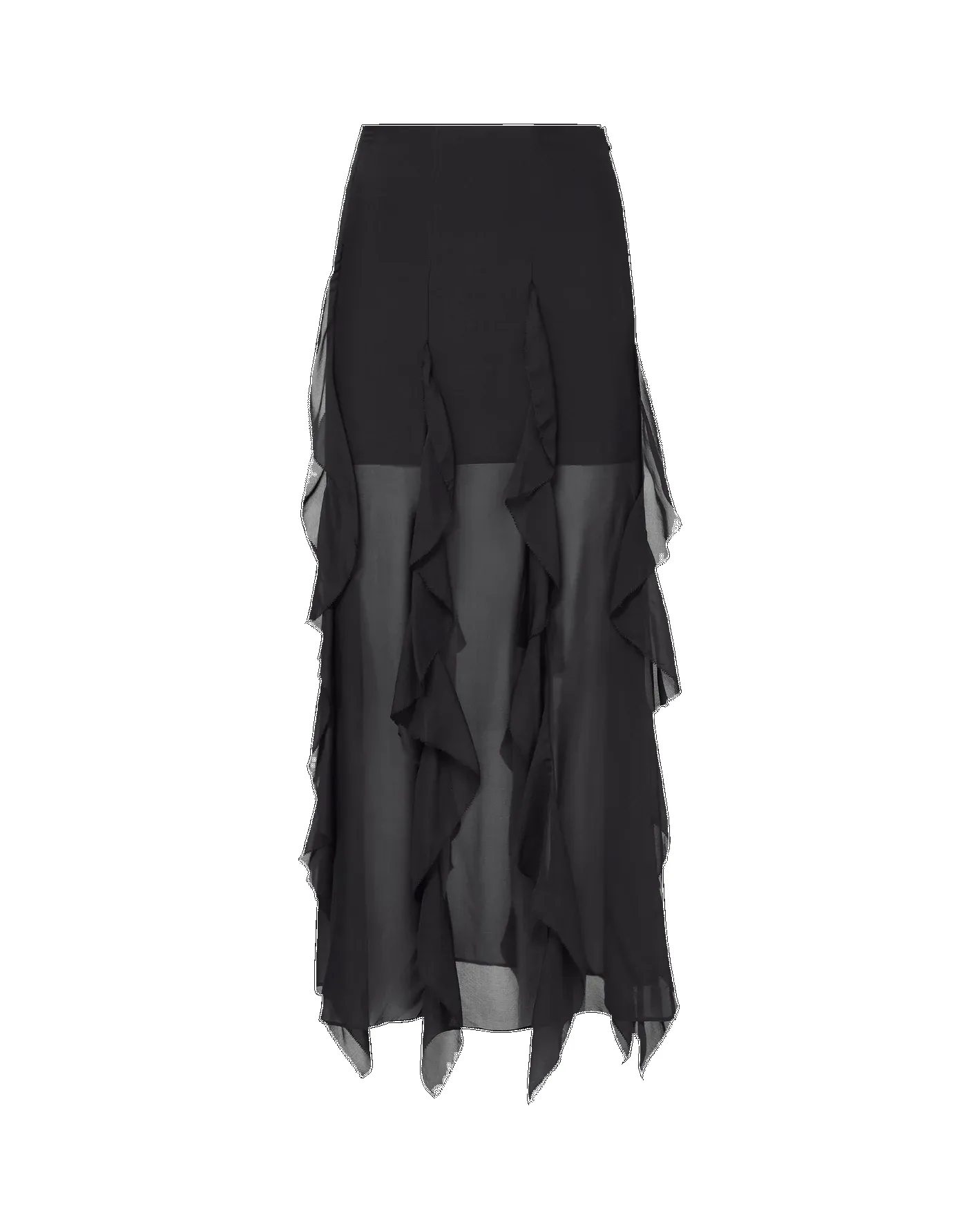Veronica Beard - Ava Silk Maxi Skirt - Black sold by Jessie Boutique product image thumbnail 5