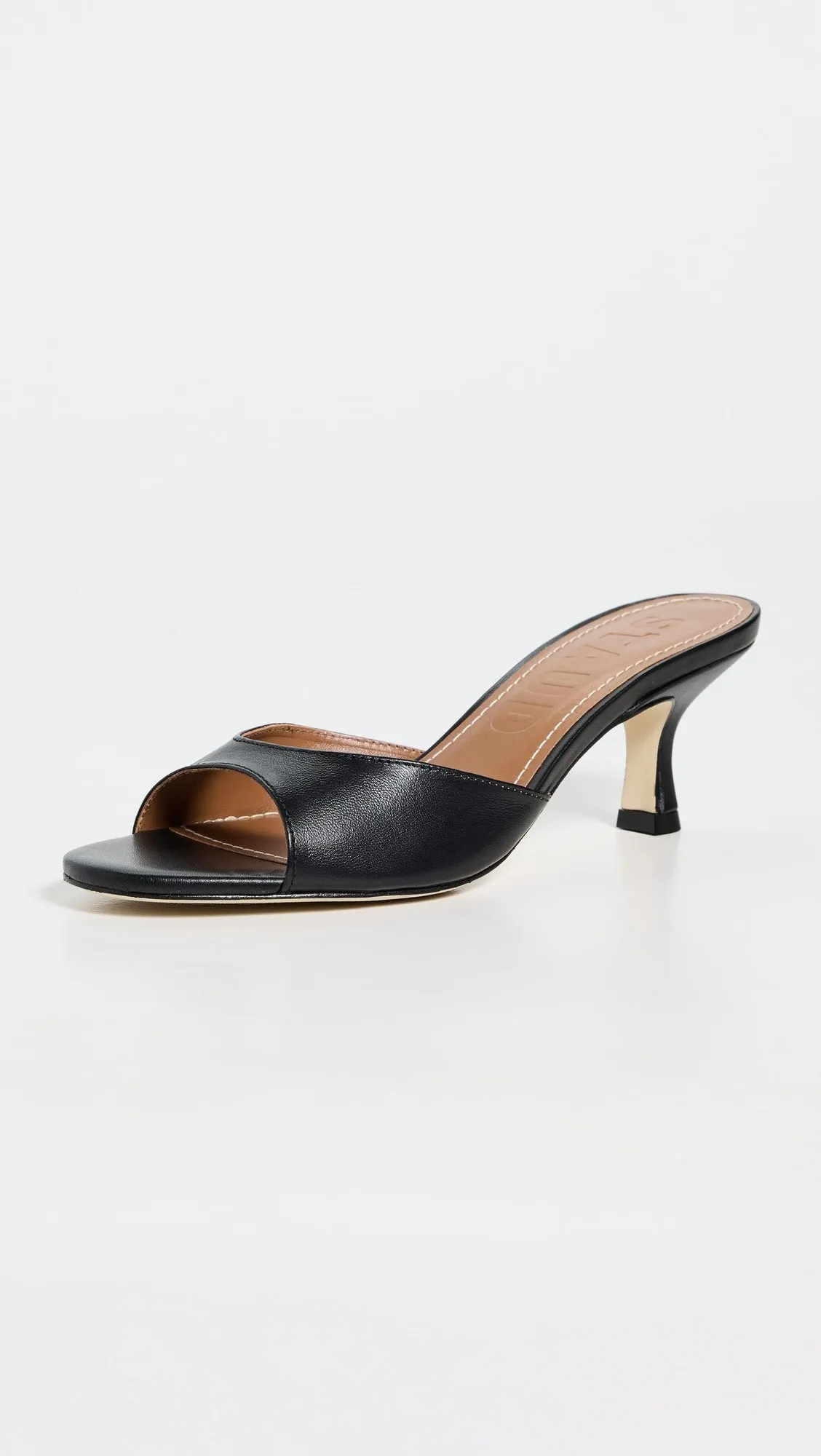 Staud - Brigitte Mule - Black sold by Jessie Boutique