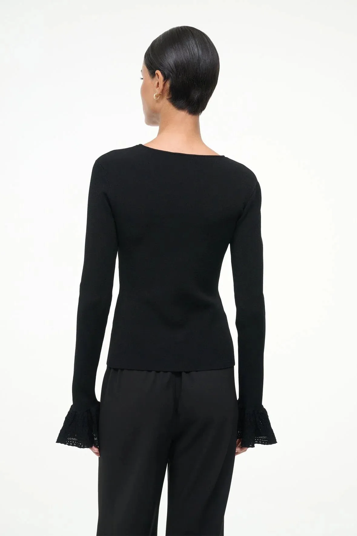 Staud - Shelley Top - Black sold by Jessie Boutique product image thumbnail 3