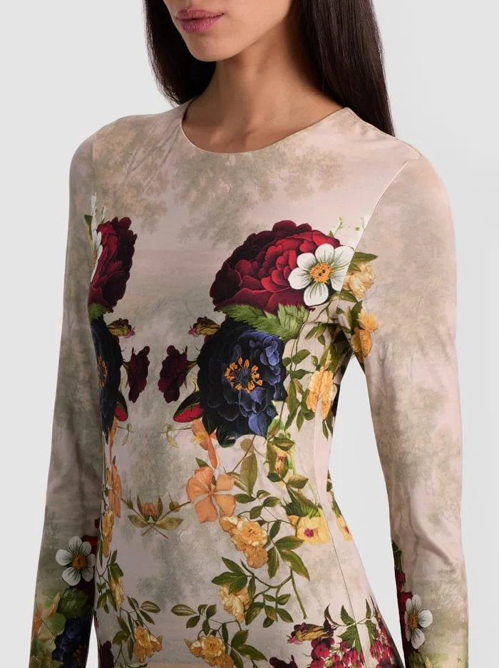 Alice + Olivia - Delora Maxi Dress - Forbidden Forest sold by Jessie Boutique product image thumbnail 2