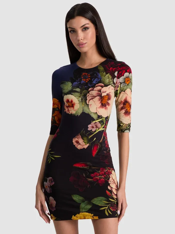 Alice + Olivia - Delora Mini Dress - Magic Garden Gradient sold by Jessie Boutique product image thumbnail 4