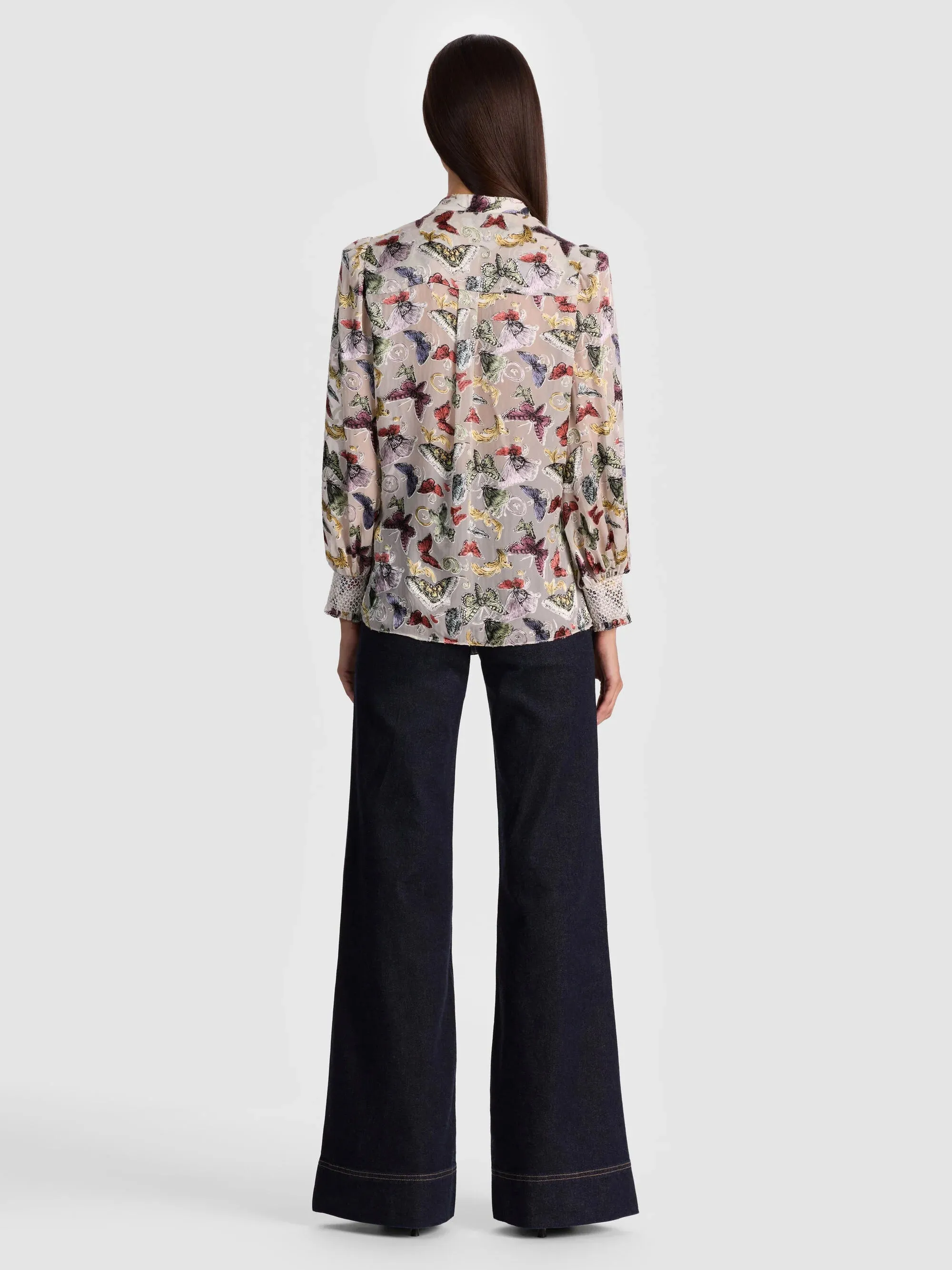 Alice + Olivia - Sheila Blouse - Spread Your Wings sold by Jessie Boutique product image thumbnail 3