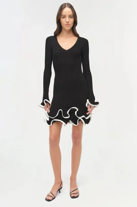 Simkhai - Avalon Mini Dress - Black sold by Jessie Boutique