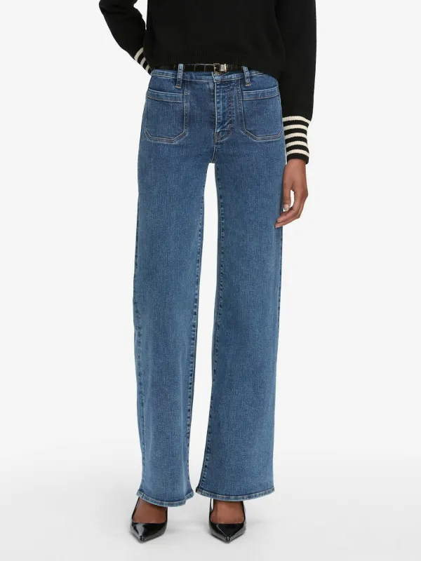 Frame - Le Slim Palazzo Modernist Pocket - Esteem sold by Jessie Boutique