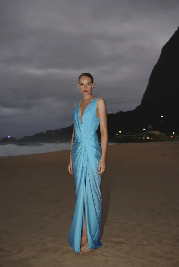 Baobab - Liz Maxi Dress - Ice sold by Jessie Boutique