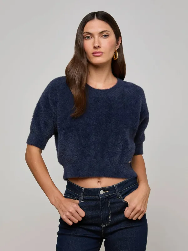 L'agence - Guinevere Sweater - Midnight sold by Jessie Boutique
