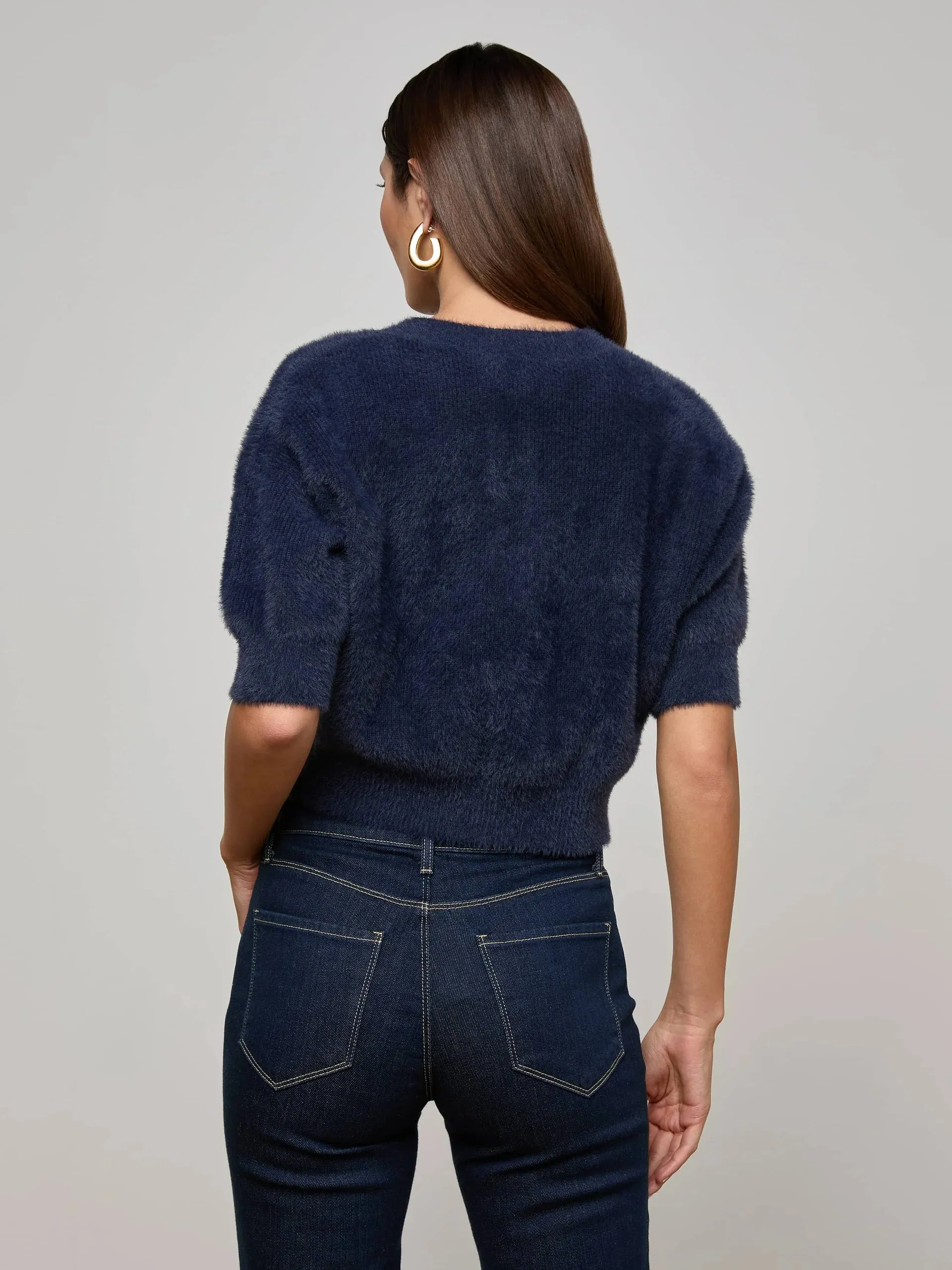 L'agence - Guinevere Sweater - Midnight sold by Jessie Boutique product image thumbnail 3