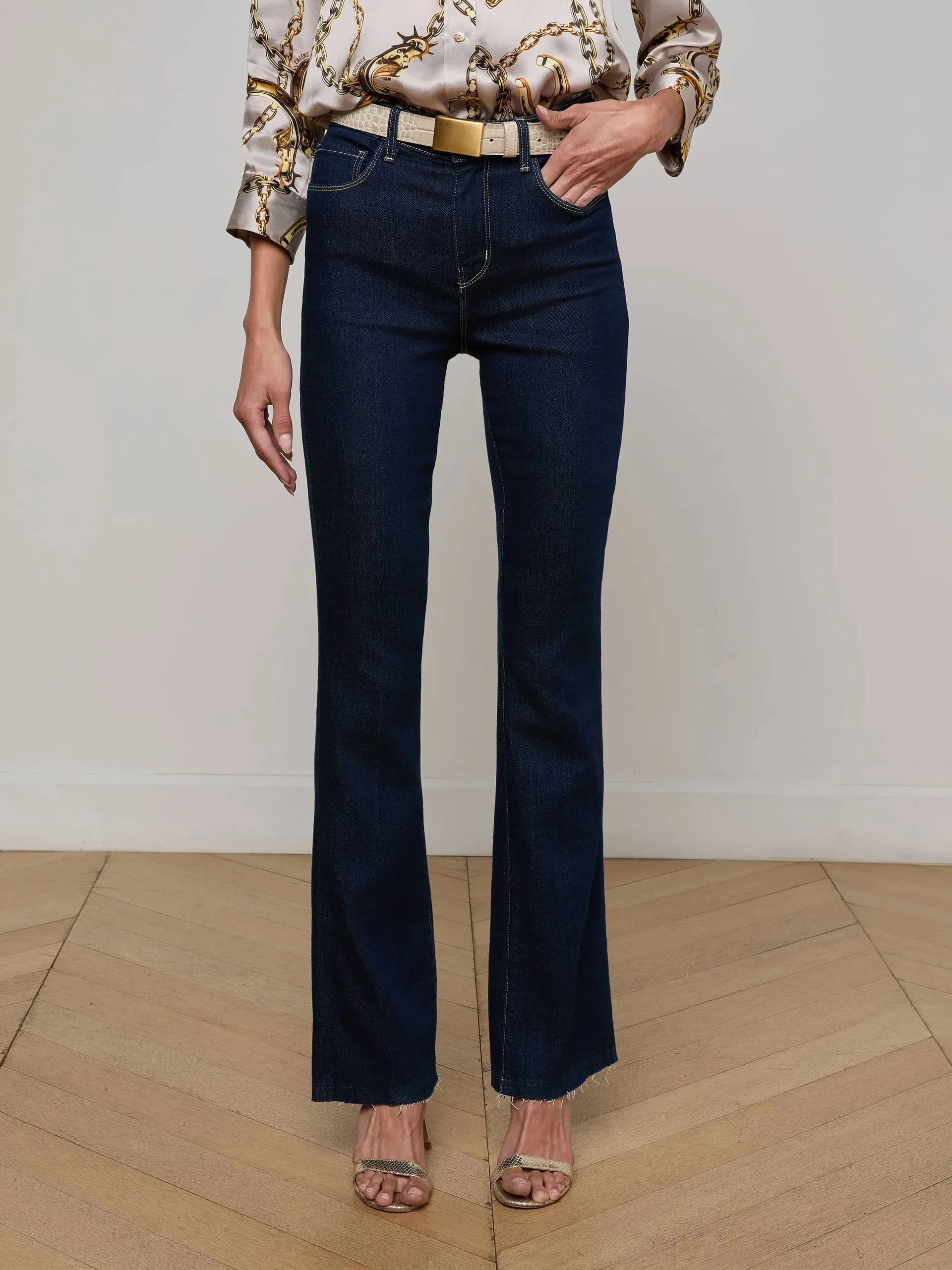 L'agence - Ruth Straight-Leg Jean - Koval sold by Jessie Boutique product image thumbnail 2